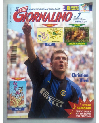 Il Giornalino anno LXXVI n. 7 - 20 febbraio 2000 * STURMTRUPPEN * ed. San Paolo