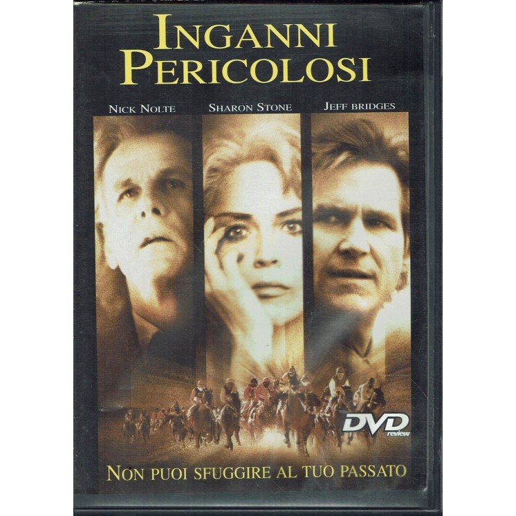 DVD INGANNI PERICOLOSI con Jeff Bridges SHARON STONE NICK NOLTE ITA usato B23