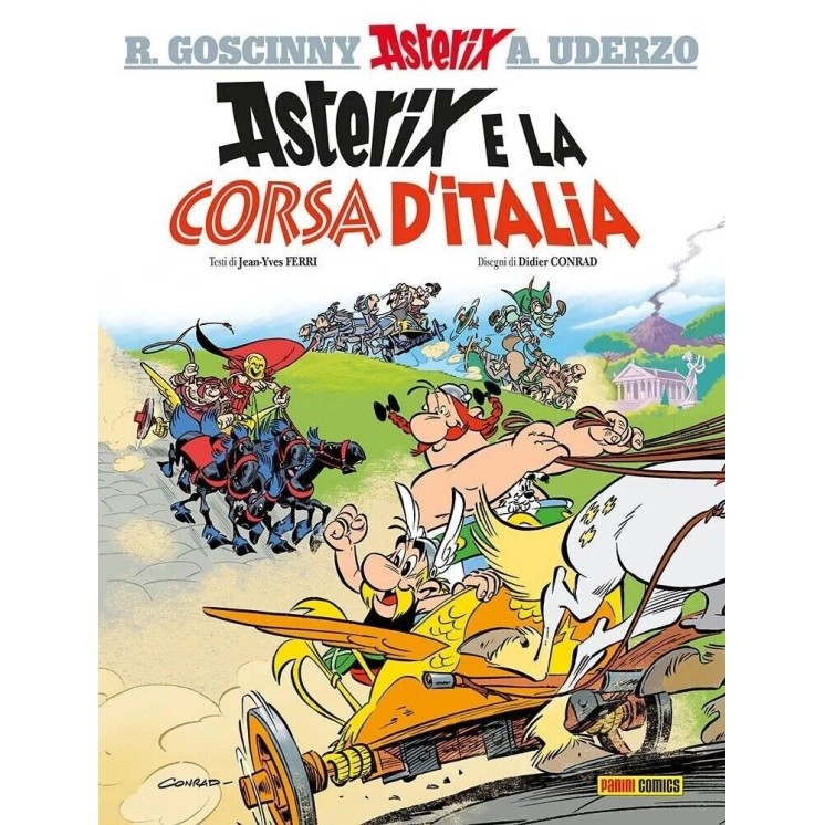 ASTERIX Collection 40 Asterix e la corsa d'Italia di Uderzo ed. Panini FU43