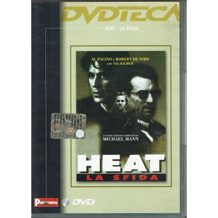 DVD Heat La Sfida con robert De Niro EDITORIALE ITA usato B23