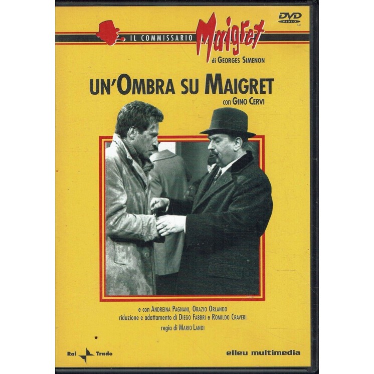 DVD il commissario Maigret un ombra su Maigret ITA usato B23
