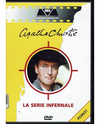 DVD AGATHA CHRISTIE POIROT  la serie infernale ITA usato B23