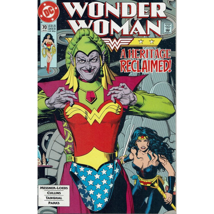 Wonder Woman  70 Jan '93 A Heritage Reclaimed ed. Dc Comics lingua orig OL16