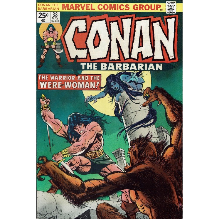Conan the Barbarian vol. 1 n. 38 May '74 ed. Marvel Comics Lingua originale OL17