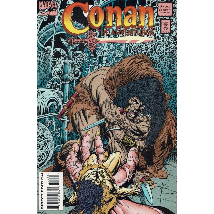 Conan the Adventurer n. 5 Oct 1994 ed. Marvel Comics Lingua originale OL17