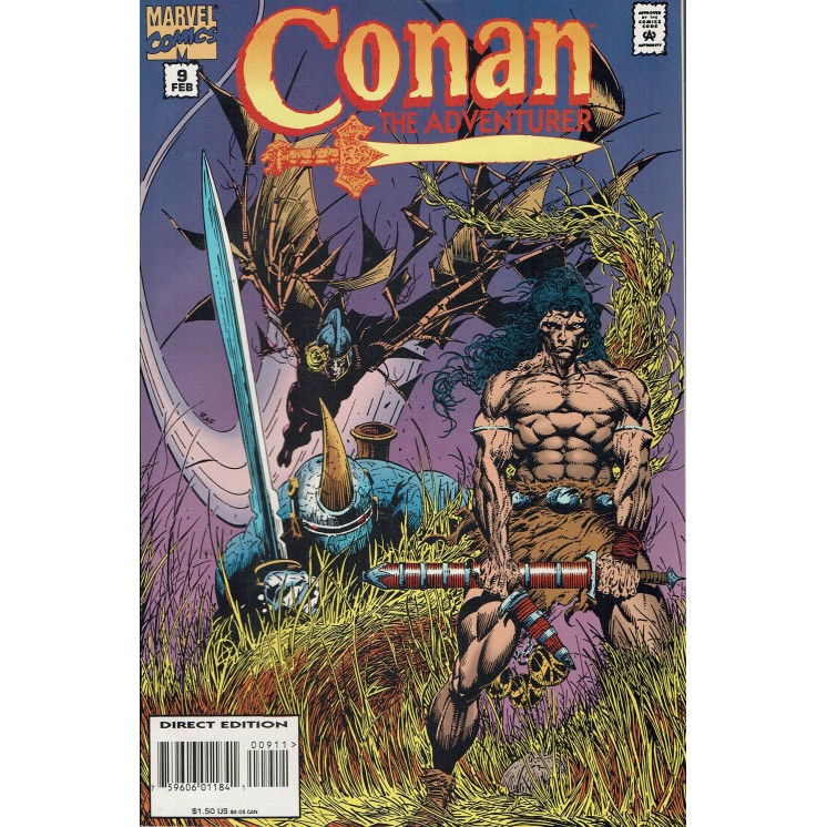 Conan the Adventurer n. 9 Feb 1995 ed. Marvel Comics Lingua originale OL17