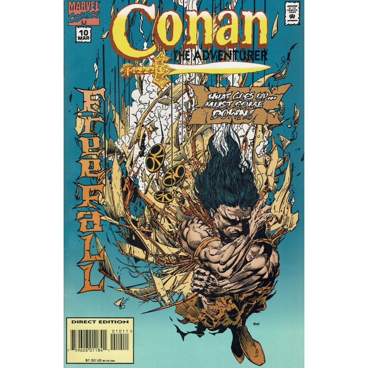 Conan the Adventurer n.10 Mar 1995 ed. Marvel Comics Lingua originale OL17