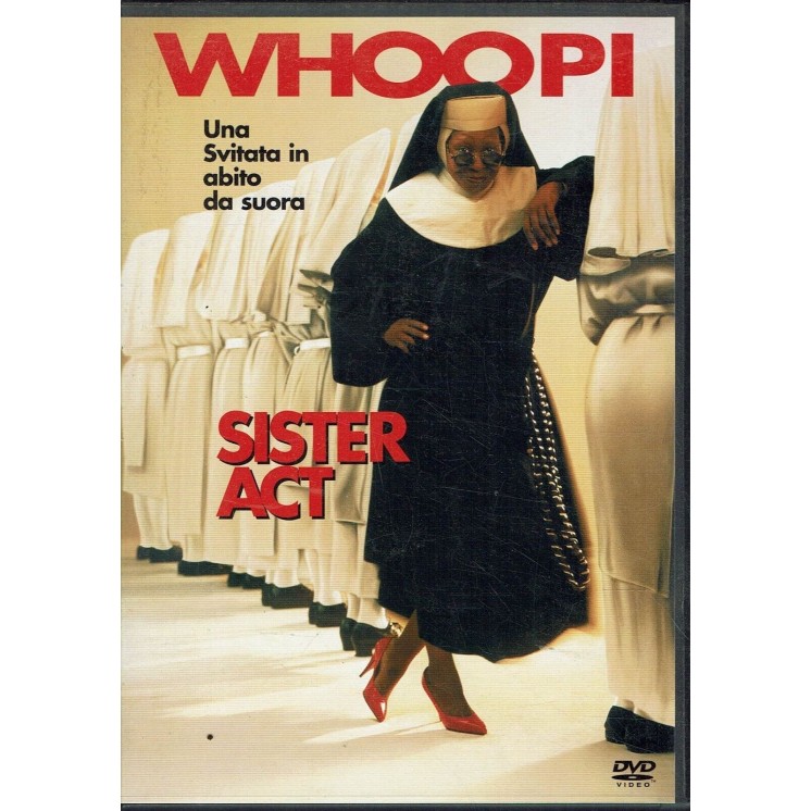 DVD Sister Act Una Svitata In Abito Da Suora con Whoopi Goldberg ITA usato B01