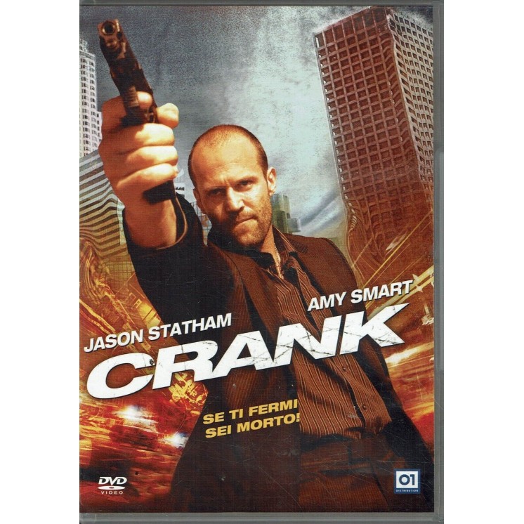 DVD Crank con Jason Statham ITA usato B01