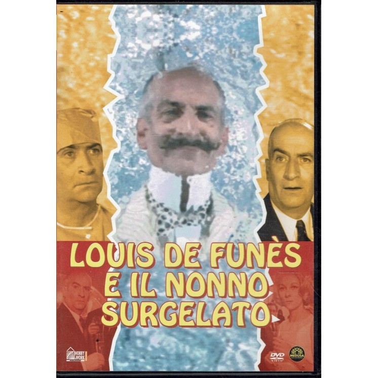 DVD LOUIS DE FUNES E IL NONNO SURGELATO ITA usato B01