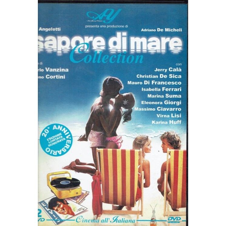 DVD Sapore Di Mare Collection 2 DVD di Carlo Vanzina ITA usato B01