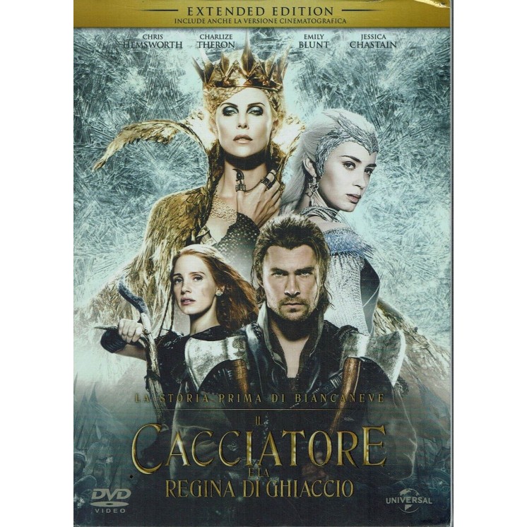 DVD IL CACCIATORE E LA REGINA DI GHIACCIO con Charlize Theron ITA usato B01