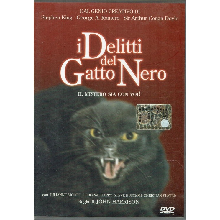 DVD I DELITTI DEL GATTO NERO il mistero sia con voi ITA usato B01