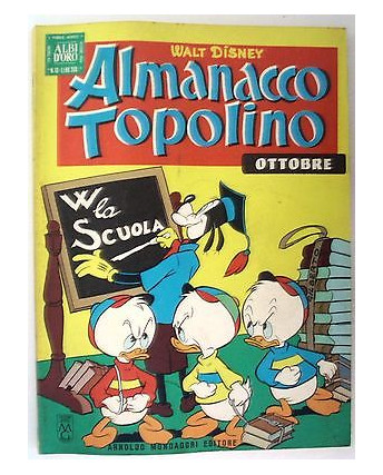 Almanacco Topolino n.10 - Ottobre 1966 - Edizioni  Mondadori