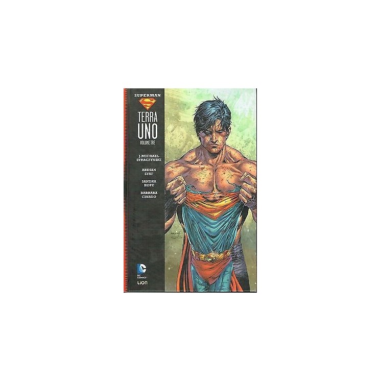 SUPERMAN Terra UNO n. 3 di M. Straczynski ed. LION BROSSURATO FU06