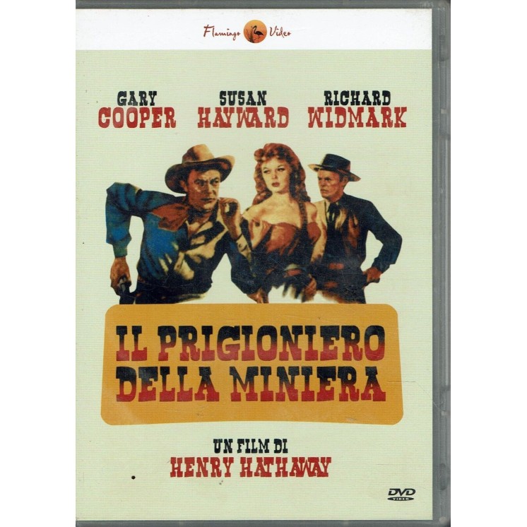 DVD il prigioniero della miniera con Gary Cooper ITA usato B31