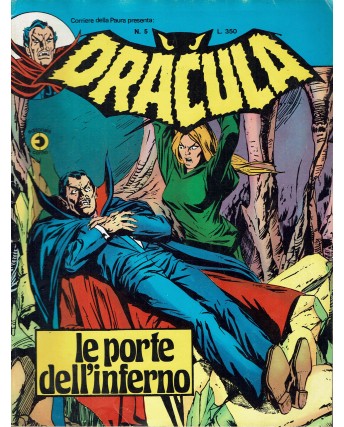 Corriere della Paura presenta Dracula  5 le porte dell'inferno ed. Corno FU17