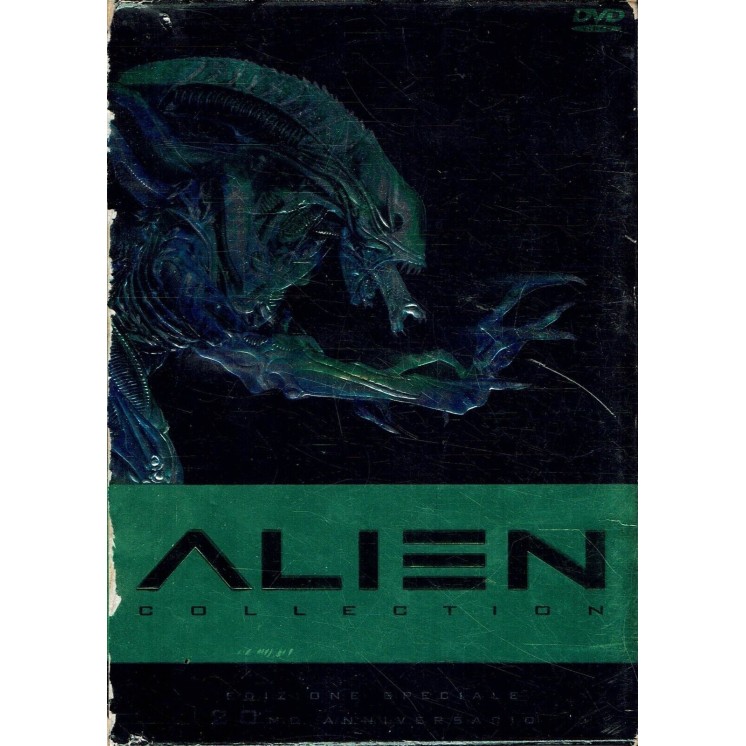 DVD Alien Collection Edizione Speciale 20mo Anniversario 5 dvd ITA usato B31