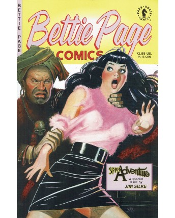 Bettie Page Comics Spicy Adventure Jan 1997 ed. Dark Horse lingua originale OL17