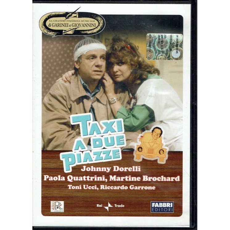 DVD Taxi a due piazze con Johnny Dorelli EDITORIALE ITA usato B31