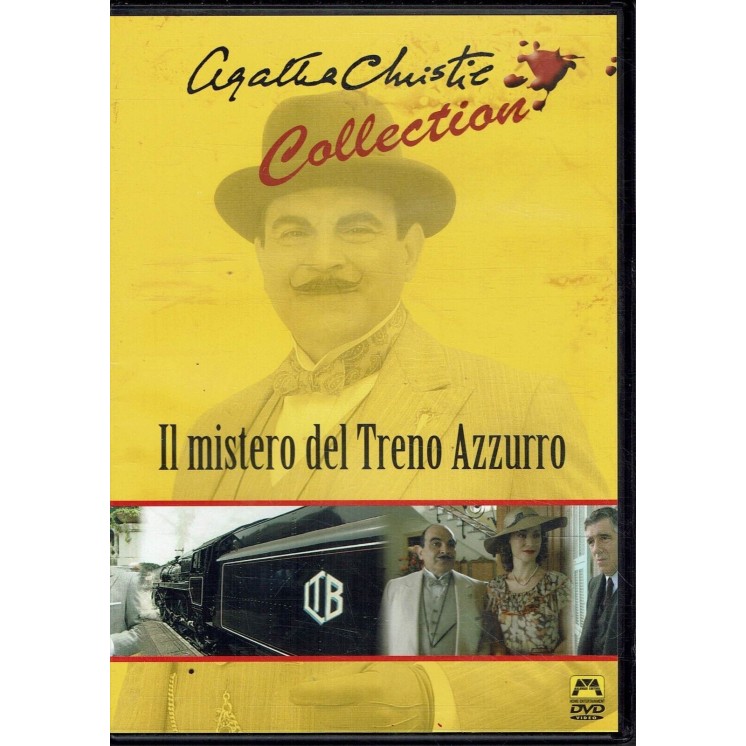 DVD Agatha Christie collection Poirot mistero del treno ITA usato editoriale B33