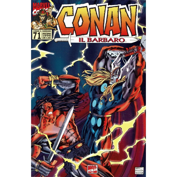 Conan il barbaro  71 di Andy Kubert ed. Marvel Italia