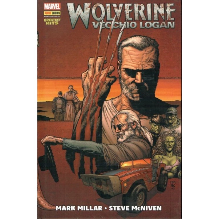Wolverine Vecchio Logan di Millar, McNiven Greatest Hits Panini Cartonato SU39