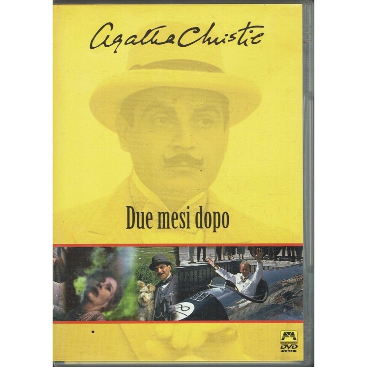 DVD Agatha Christie Poirot due mesi dopo usato ITA B39