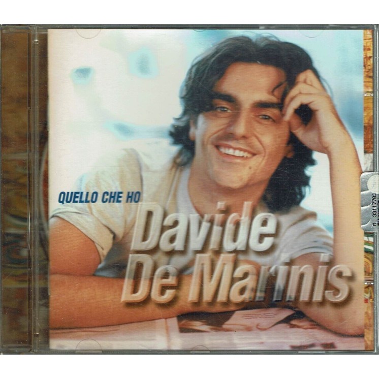 CD Davide De Marinis ‎‎Quello Che Ho EMI 5 25486 2 12 tracce B47