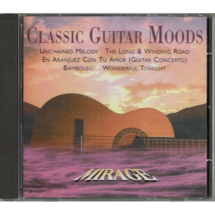 CD Mirage Classic Guitar Moods 1995 Polygram UK 18 tracce B47