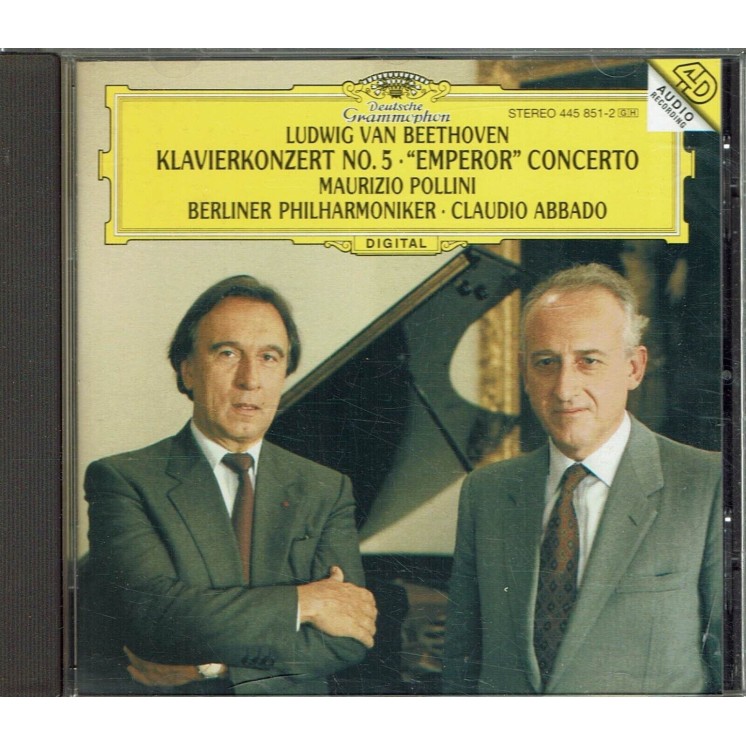 CD Beethoven Piano Concerto No.5  Maurizio Pollini Claudio Abbado B47