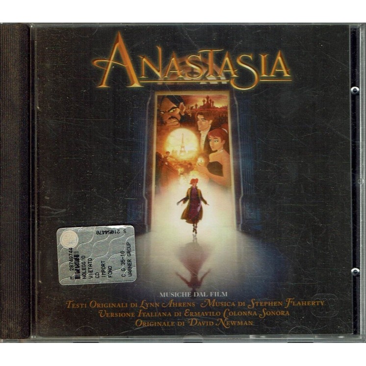 CD David Newman Anastasia (Musiche Dal Film) 18 tracce B47