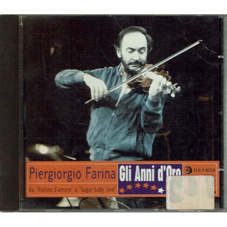 CD Piergiorgio Farina Gli anni d'oro 10 tracce B47