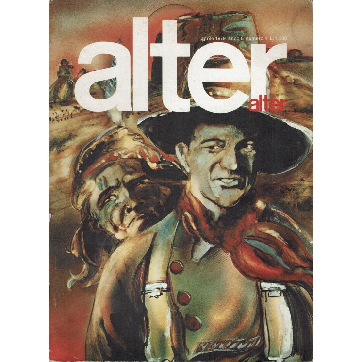 Alter Alter 1979 n. 4 Sergio Toppi ed. Milano Libri FU05