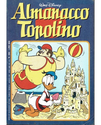 Almanacco Topolino n.296 agosto 1981 ed. Mondadori FU14