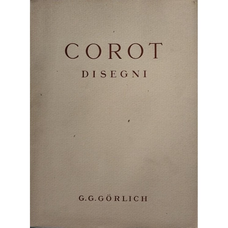 Giorgio Nicodemi : Corot 29 disegni ed. Gorlich 1944 FF00