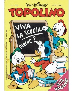 Topolino n.1606 di Walt Disney ed. Mondadori