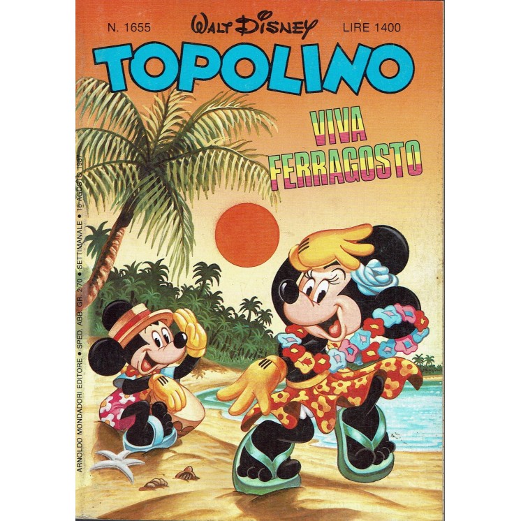 Topolino n.1655 ed. Walt Disney Mondadori