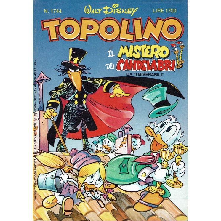 Topolino n.1744 ed. Walt Disney Mondadori