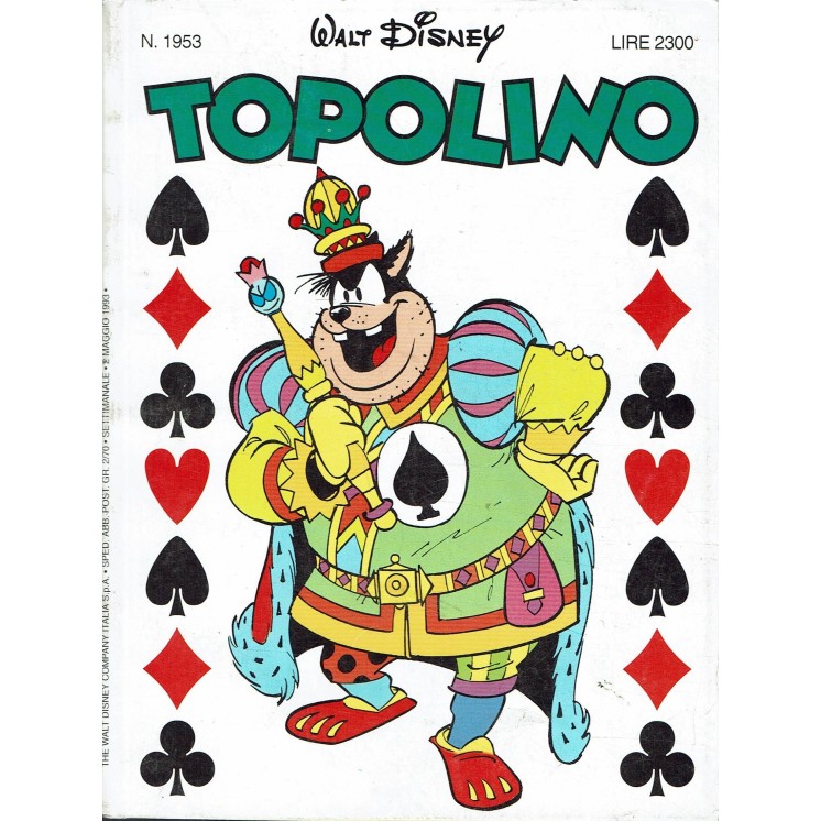 Topolino n.1953 ed. Walt Disney Mondadori