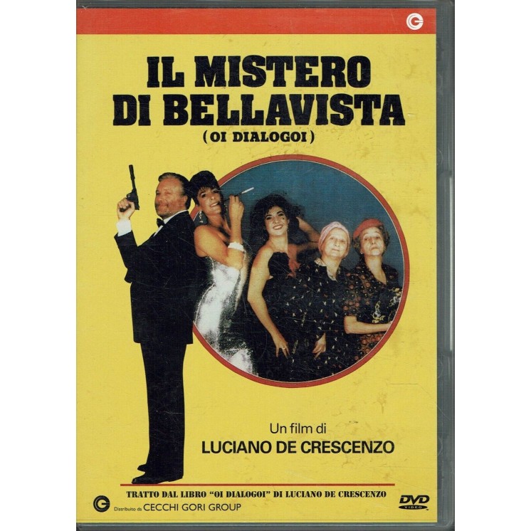 DVD IL MISTERO DI BELLAVISTA OI DIALOGOI di Luciano De Crescenzo ITA USATO B39