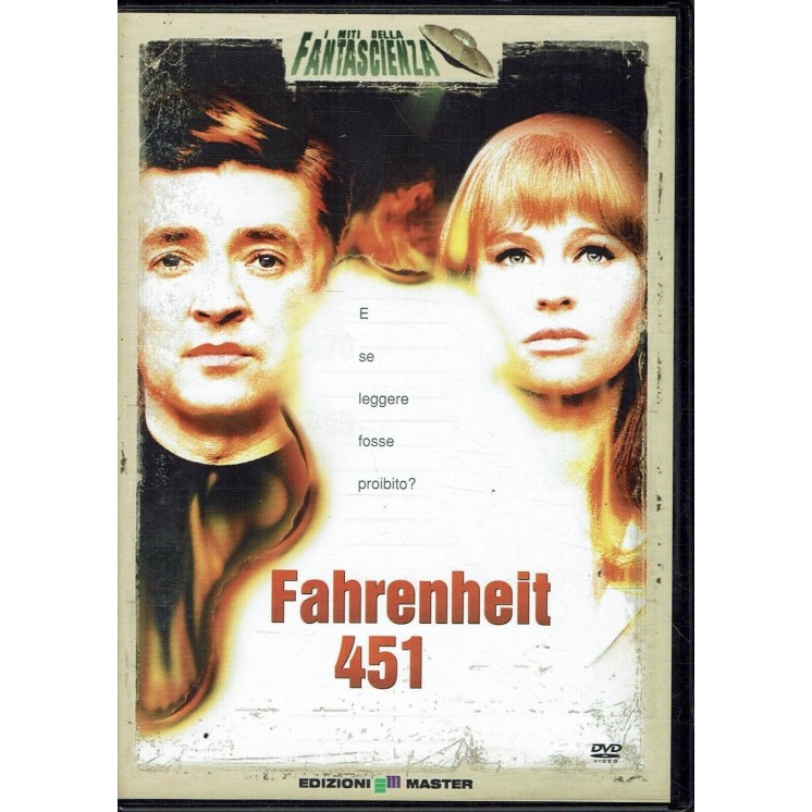 DVD i  miti della fantascienza Fahrenheit 451 Editoriale ITA USATO B38