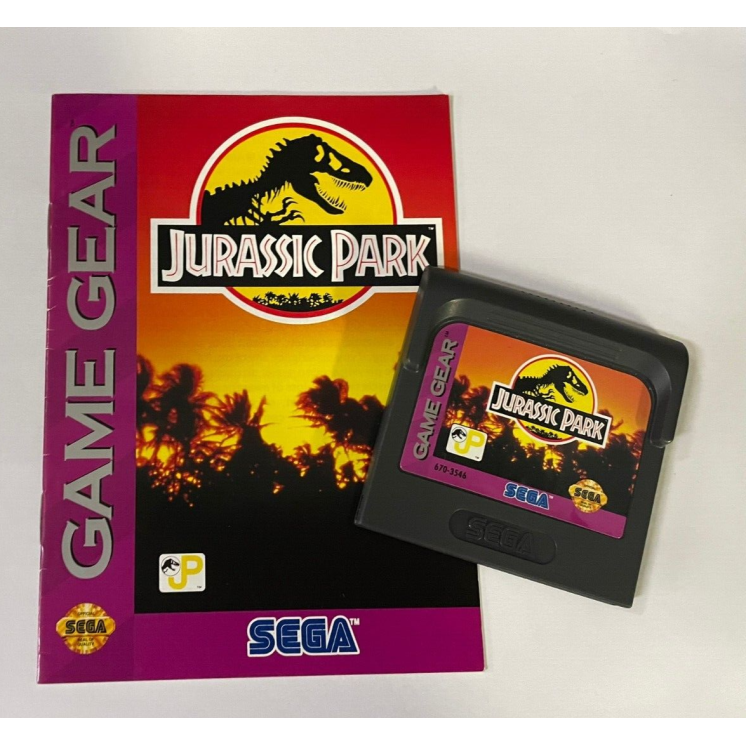 Videogioco GAME GEAR Sega Jurassic Park no BOX si libretto ENG B46
