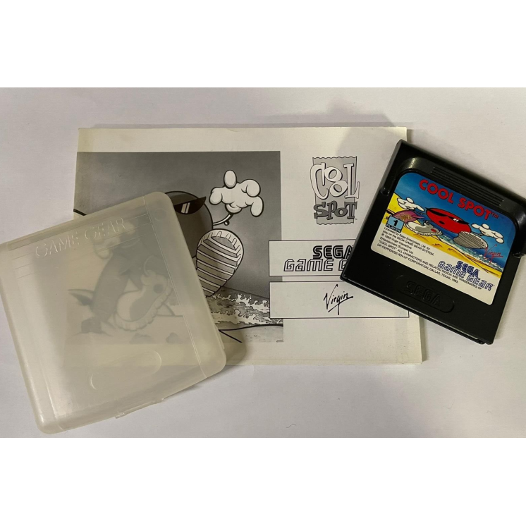 Videogioco GAME GEAR SegaCool spot no BOX si libretto ITA Gd45