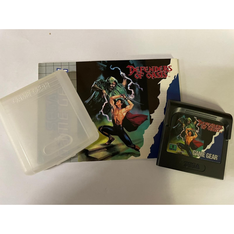 Videogioco GAME GEAR Sega Defender of Oasis no BOX si libretto ITA Gd45