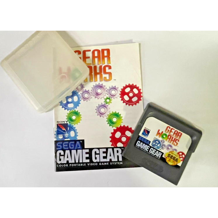 Videogioco GAME GEAR Sega Gear Works no BOX si libretto ENG Gd44