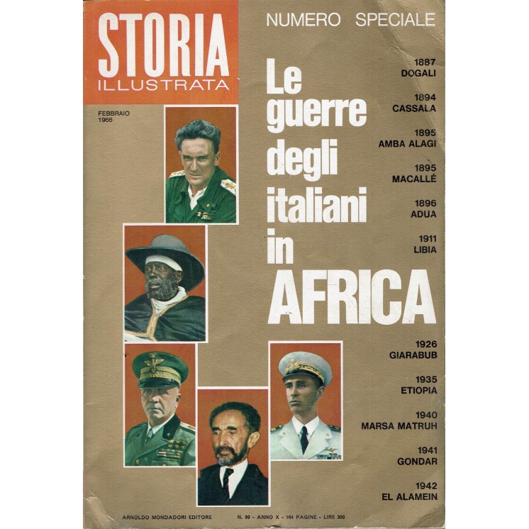 Storia Illustrata  99 feb 1966 Le guerre degli italiani in Africa FF00