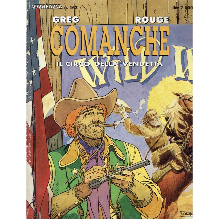 ETERNAUTA n.162 Comanche Il circo della vendetta ed. COMIC ART FU26