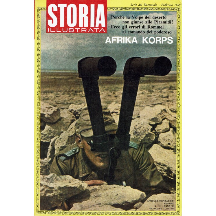 Storia Illustrata 111 feb 1967 Afrika Korps FF00