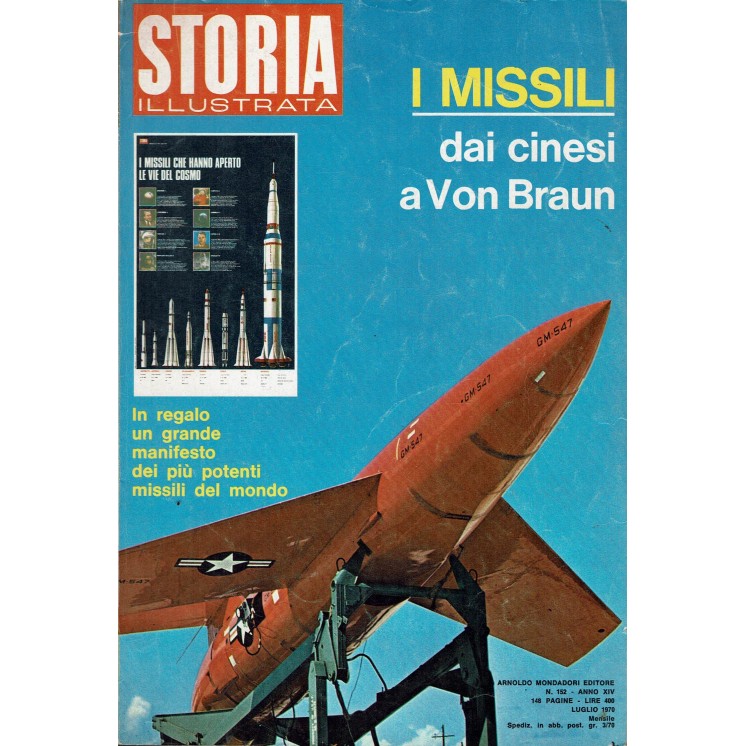Storia Illustrata 152 lug 1970 I missili dei cinesi a Von Braun FF00